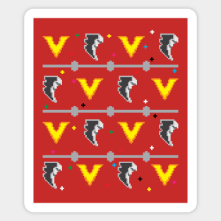 Ugly Tokusatsu Sweater (PR and Super Sentai) Sticker